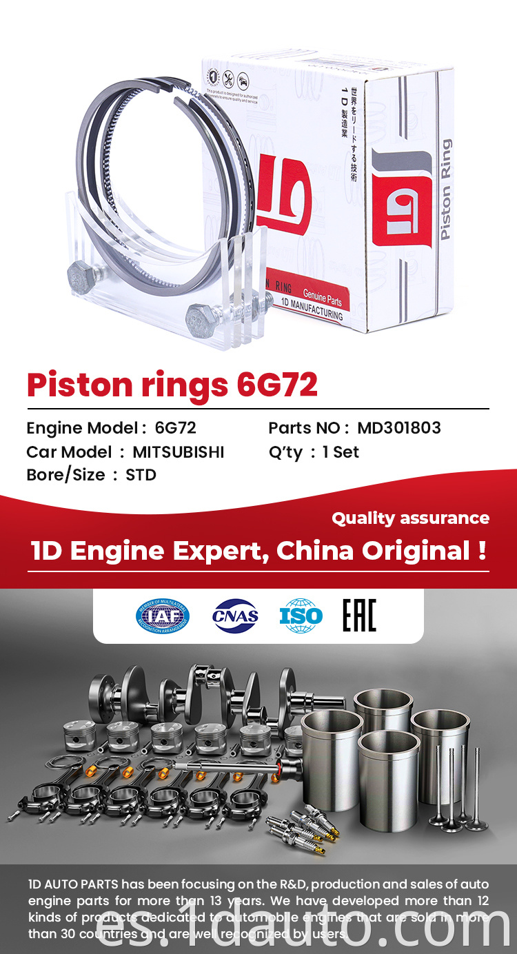 MITSUBISHI Piston Ring 6G72